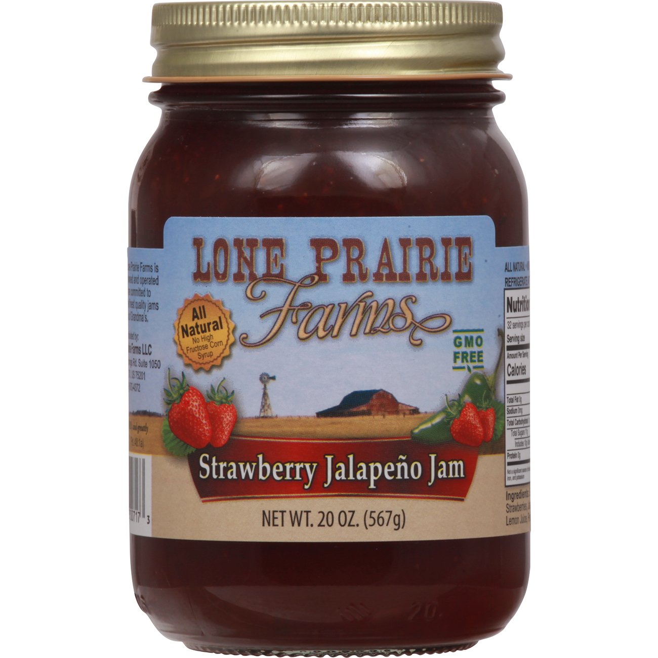 Lone Prairie Farms Strawberry Jalapeno Jam Shop Jelly & jam at HEB