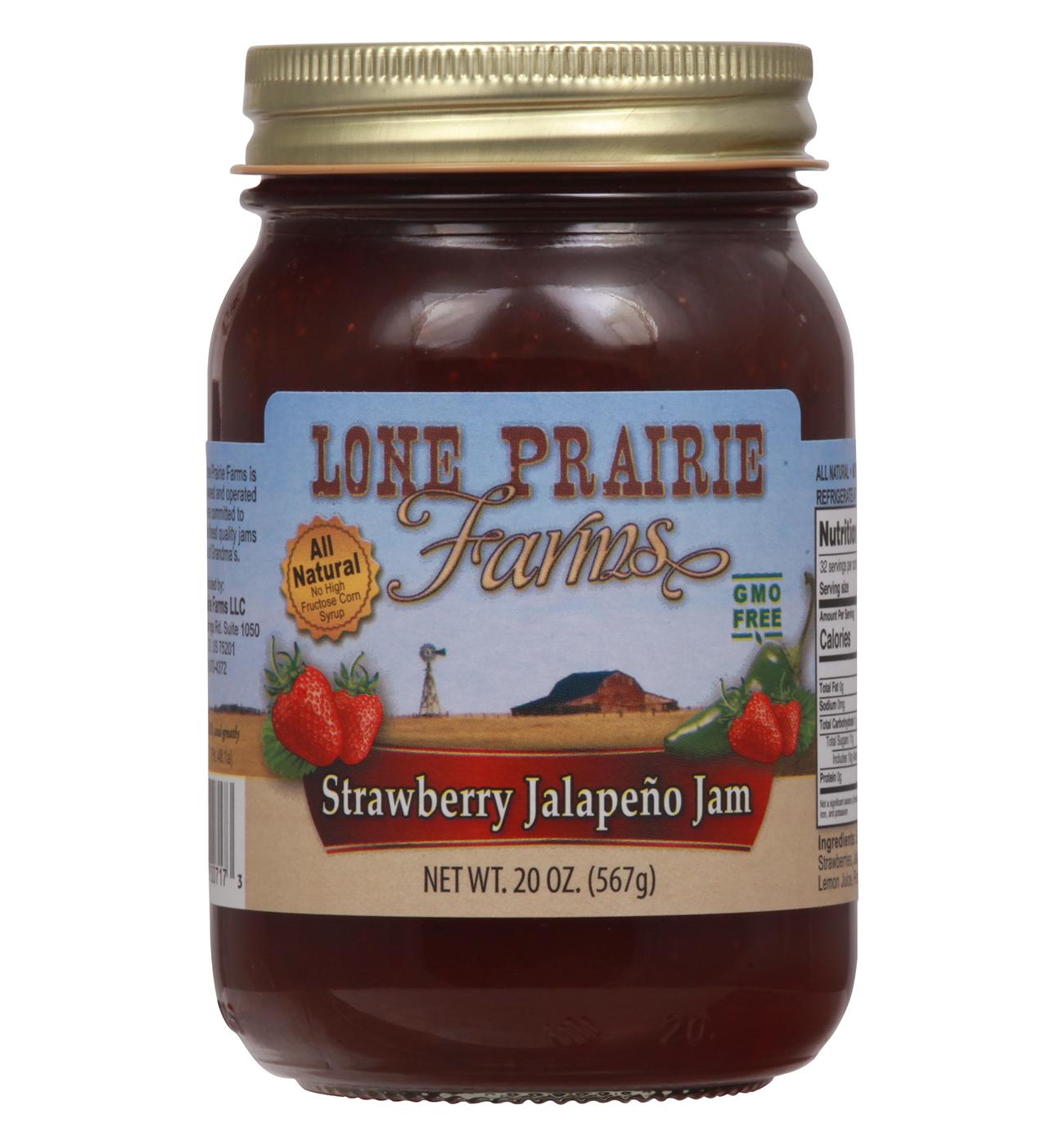 Lone Prairie Farms Strawberry Jalapeño Jam; image 1 of 3