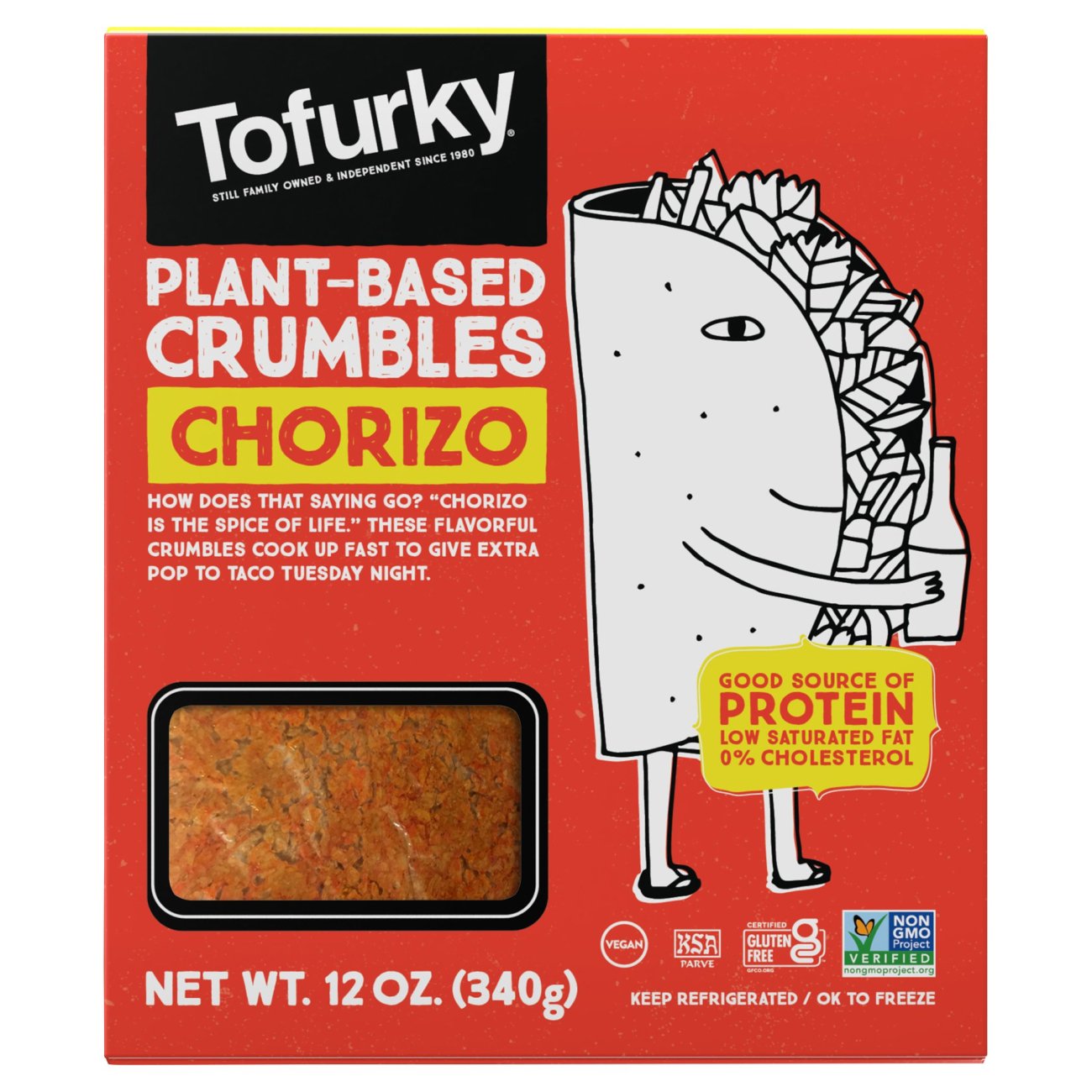 Tofurky Chorizo Style Crumbles Shop Tofu & Meat Alternatives at HEB