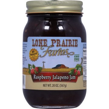Lone Prairie Farms Raspberry Jalapeño Jam, 20 oz