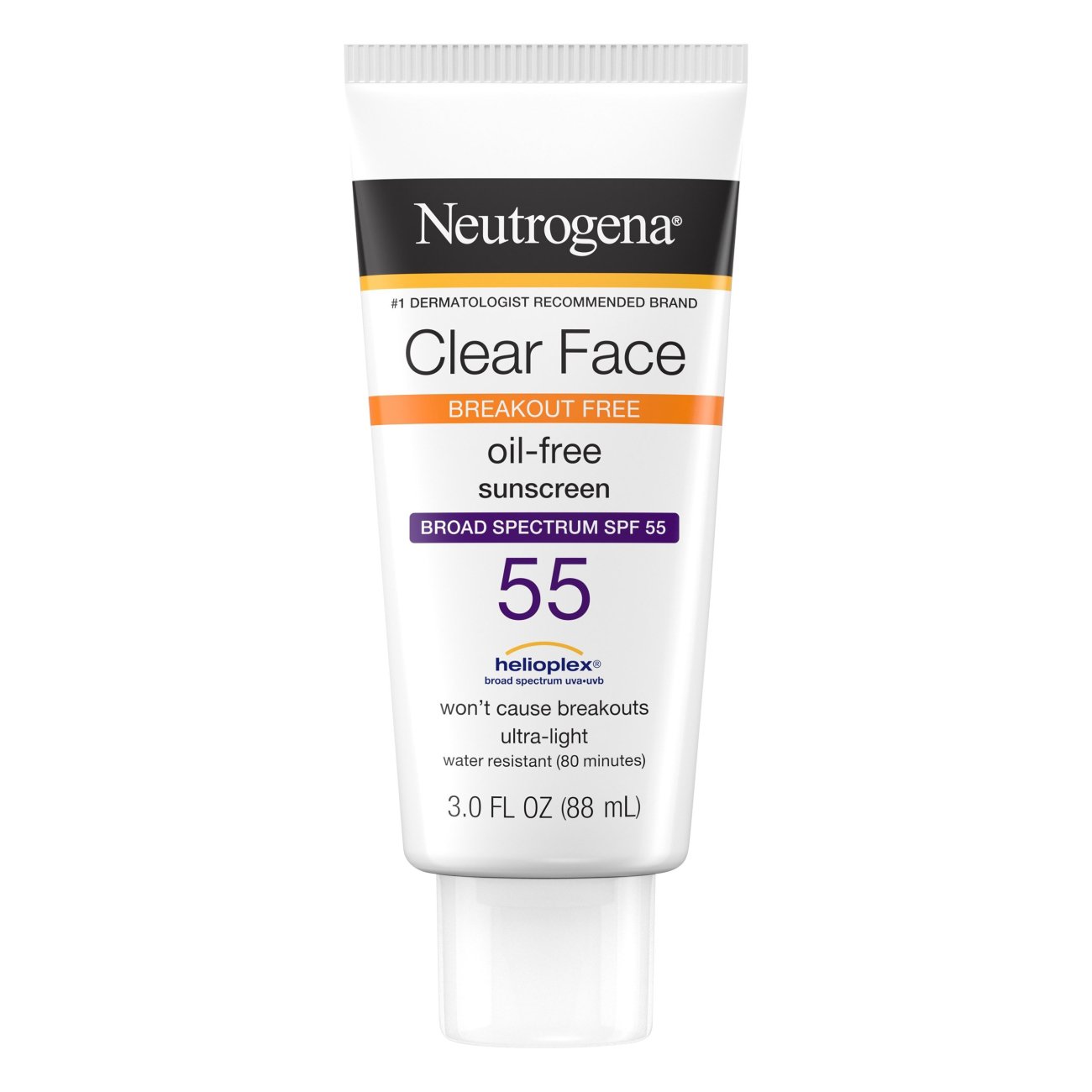 Neutrogena Clear Face Lotion Sunscreen Lotion SPF 55 Shop Sunscreen