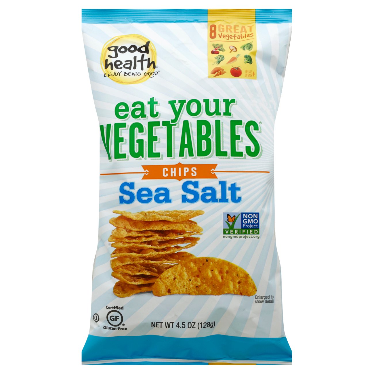 Snikiddy Eat Your Vegetables Sea Salt Vegetable Chips - Shop Chips at H-E-B