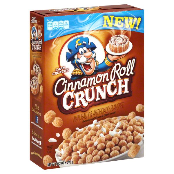 Cap'n Crunch Cinnamon Roll Crunch Shop Cereal at HEB