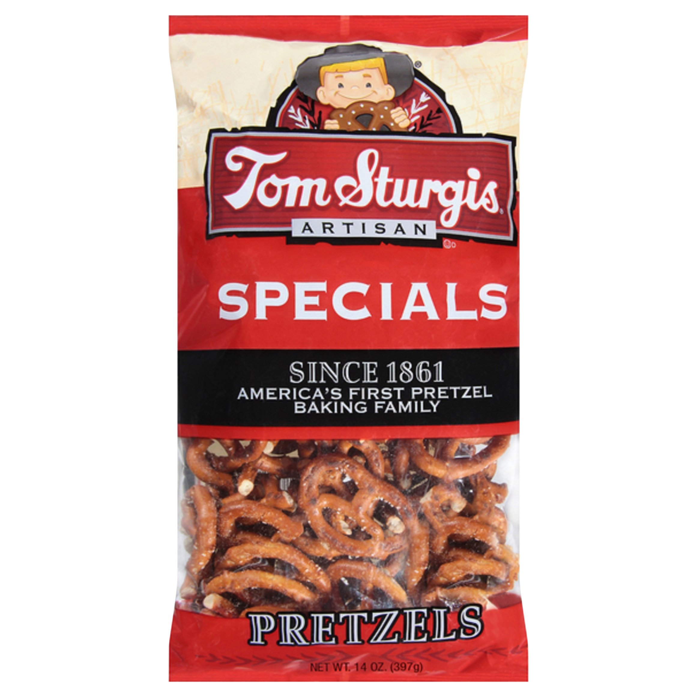 Tom Sturgis Specials Pretzels, 14 oz | Central Market - Really 