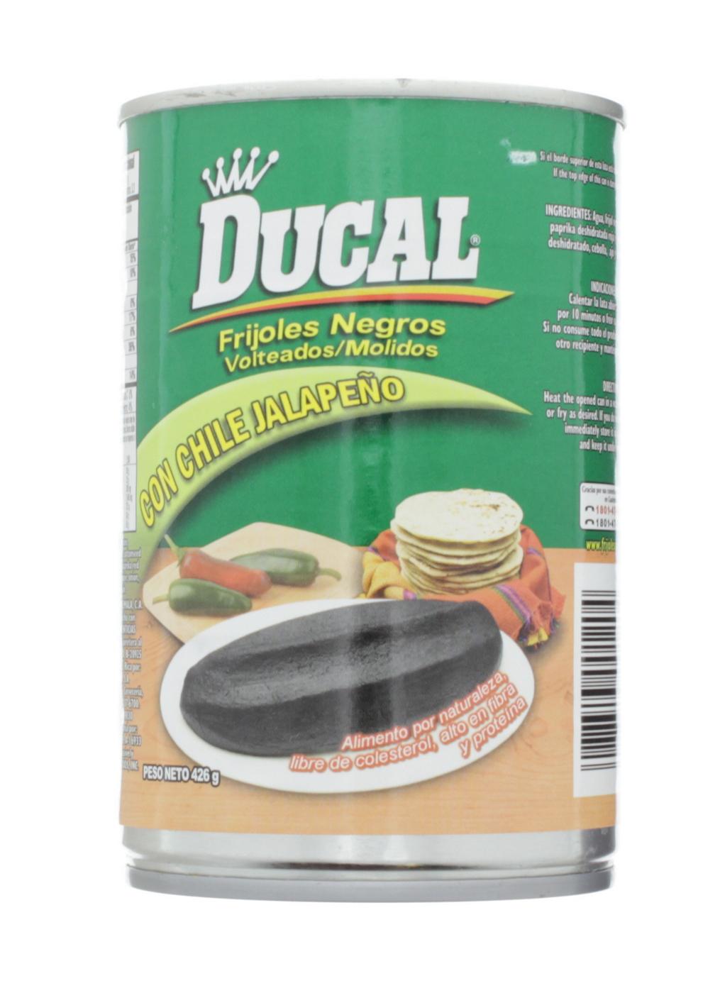 Ducal Black Beans with Jalapeno; image 1 of 2