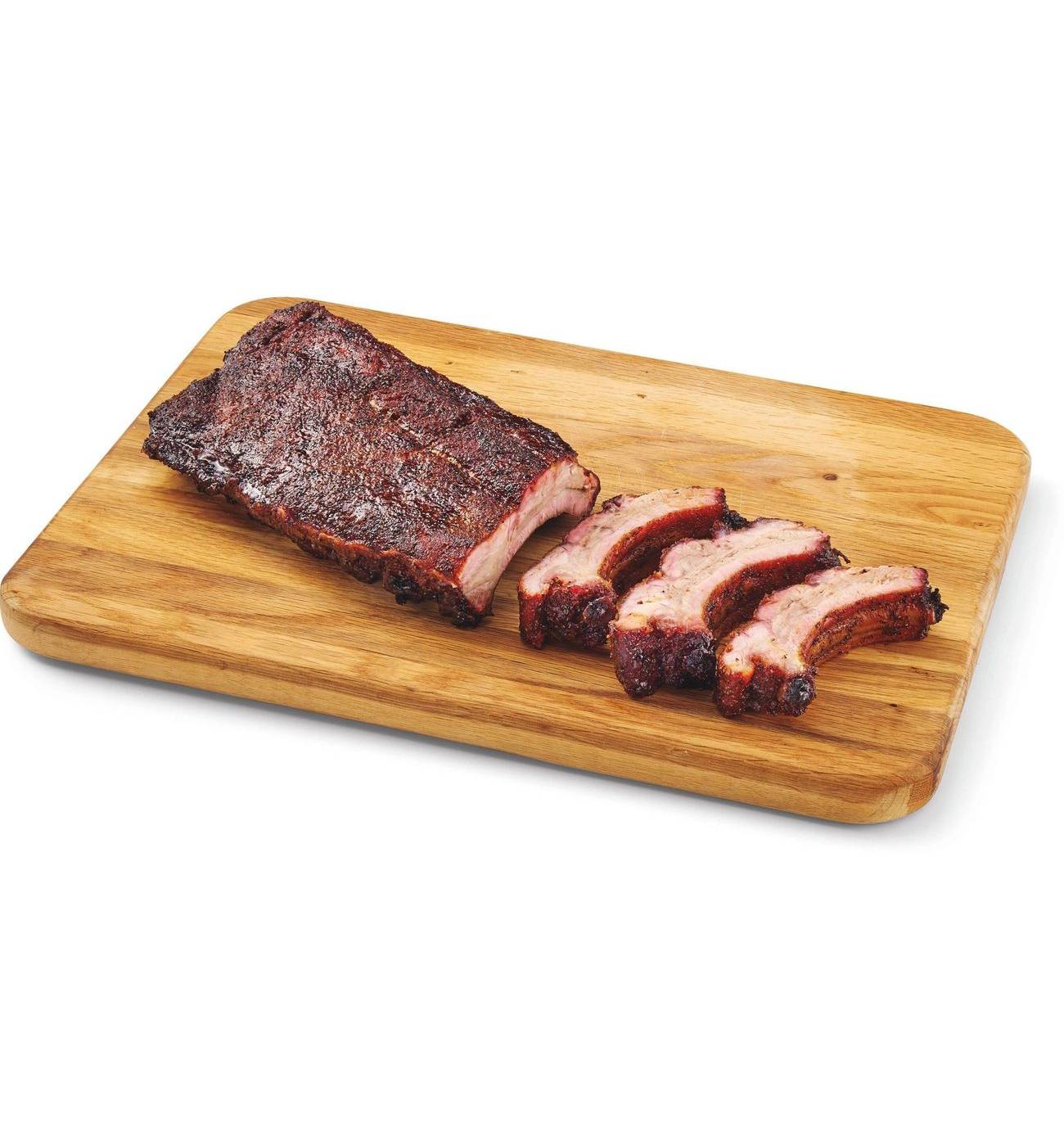 Previously Frozen Pork Loin Baby Back Ribs; image 3 of 4