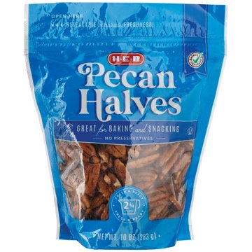H-E-B Pecan Halves, 10 oz