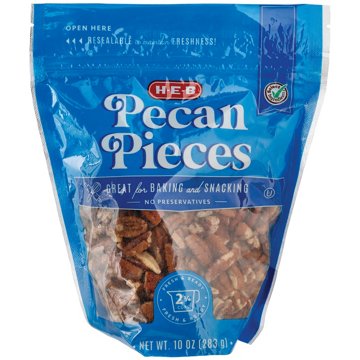 H-E-B Pecan Pieces, 10 oz
