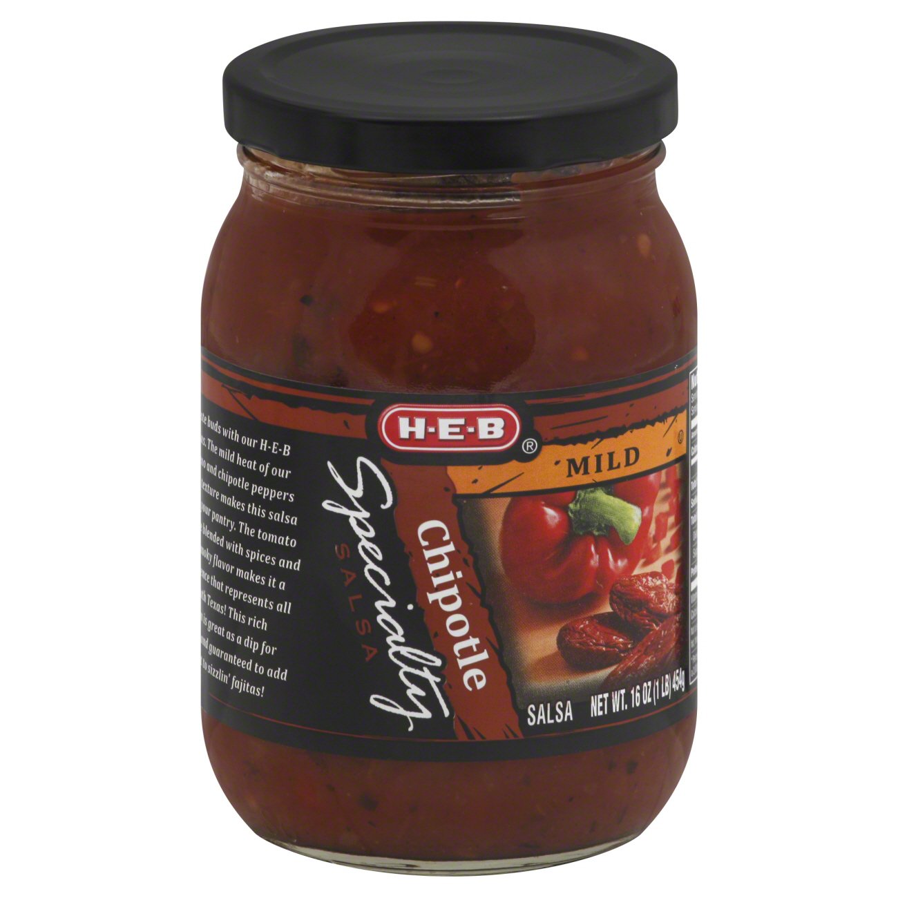 H-E-B Mild Chipotle Specialty Salsa - Shop Salsa & Dip At H-E-B