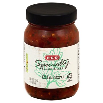 H-E-B Specialty Series Mild Salsa - Cilantro, 16 oz