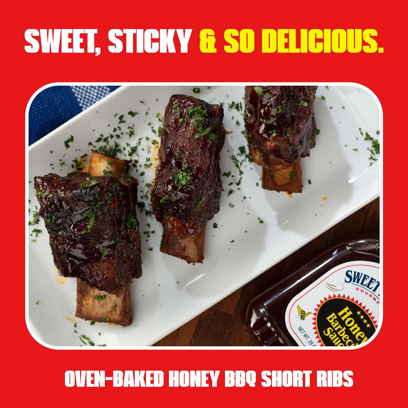 Sweet Baby Ray's Honey Barbecue Sauce; image 9 of 9