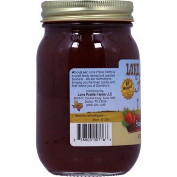 Lone Prairie Farms Strawberry Jam, 20 oz