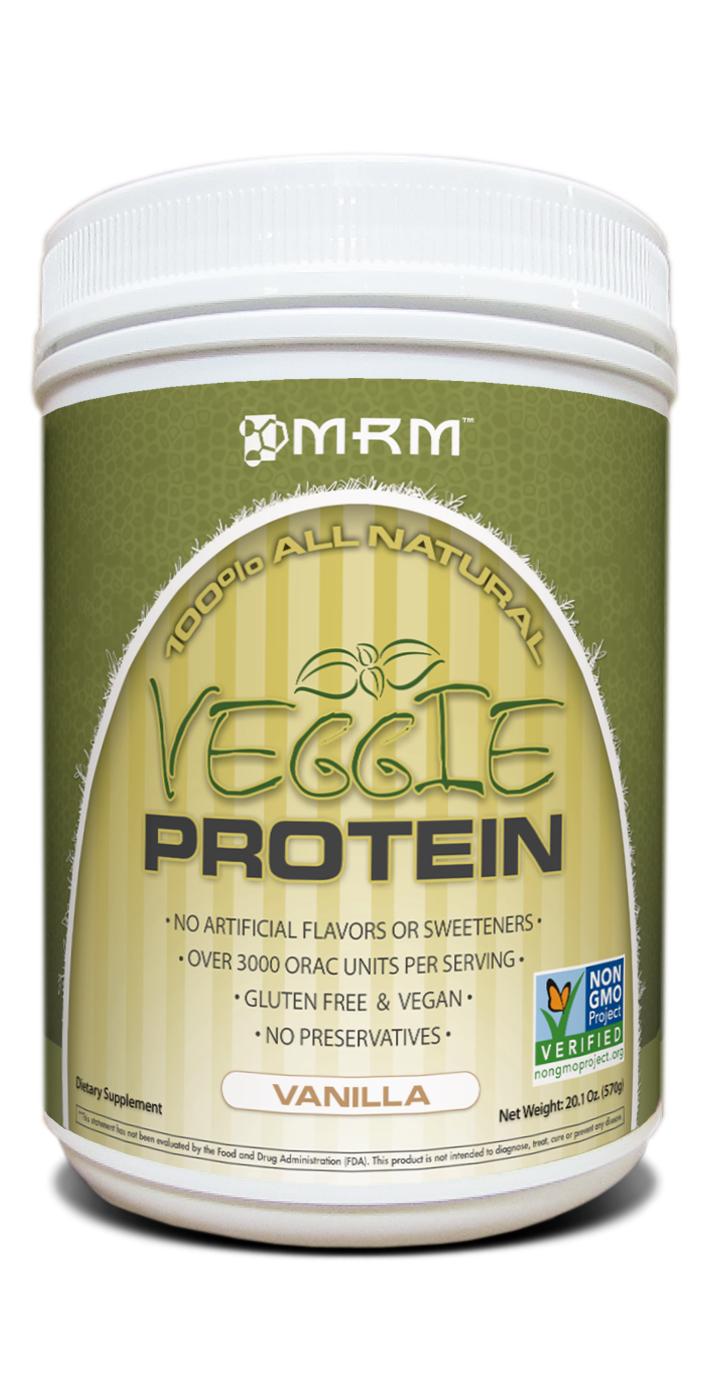 MRM 100% All Natural Veggie Protein Vanilla Protein Powder; image 1 of 2