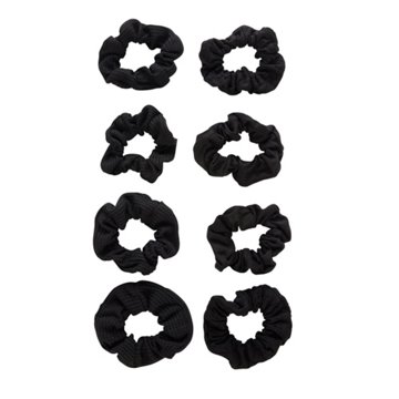 Scunci Effortless Beauty Scrunchies Black