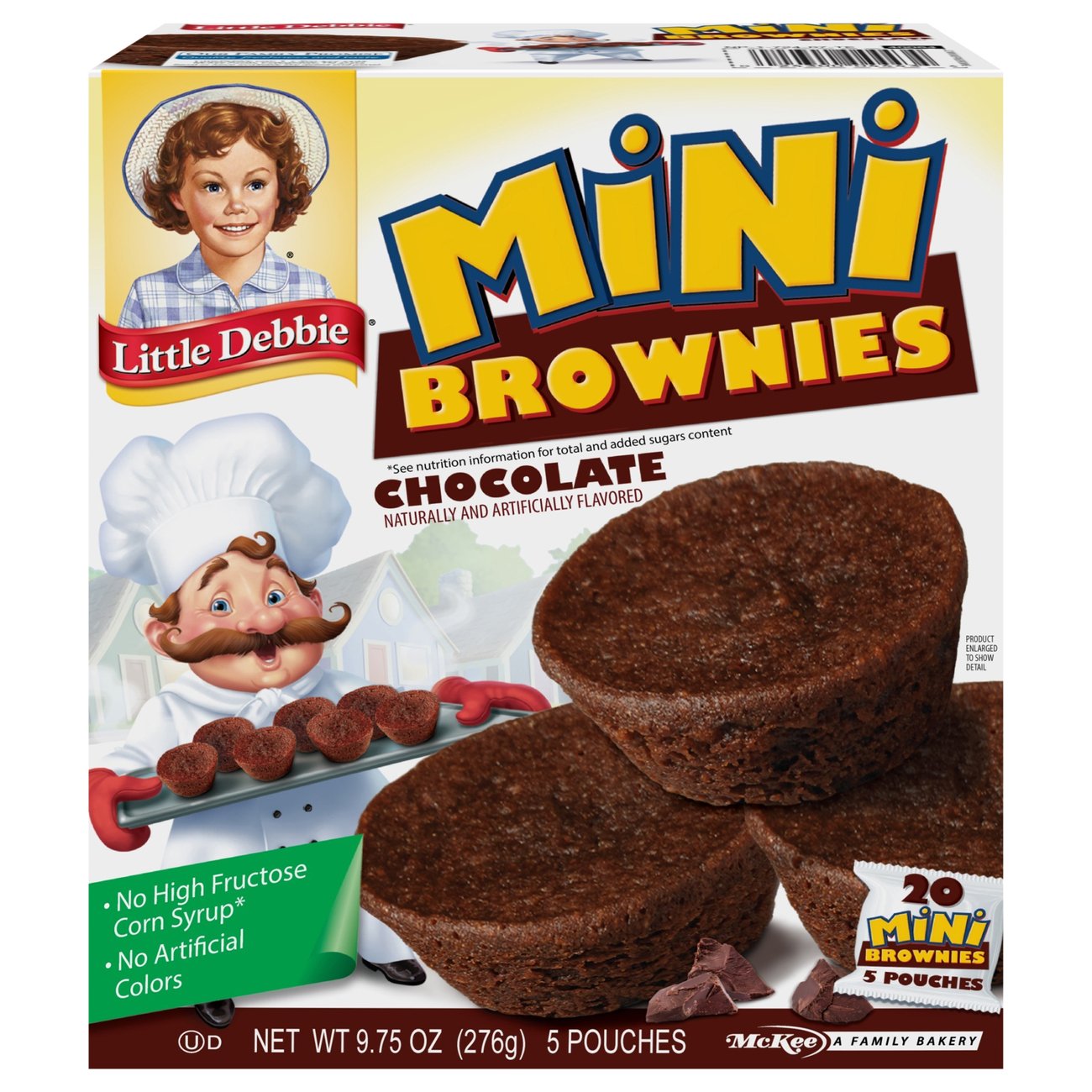 Little Debbie Chocolate Mini Brownies Shop Snack Cakes at HEB