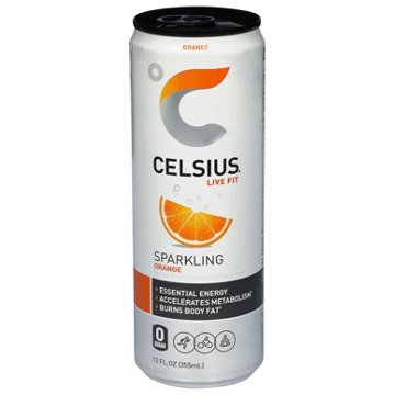 Celsius Zero Sugar Sparkling Energy Drink - Orange
