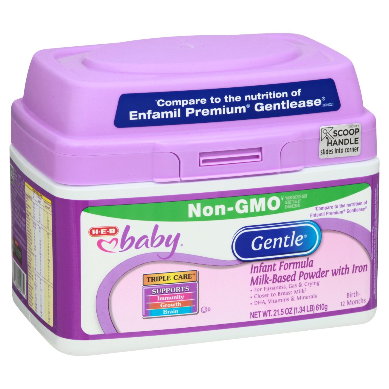 H E B Baby Gentle Milk Based Powder Infant Formula Shop Formula At H E B