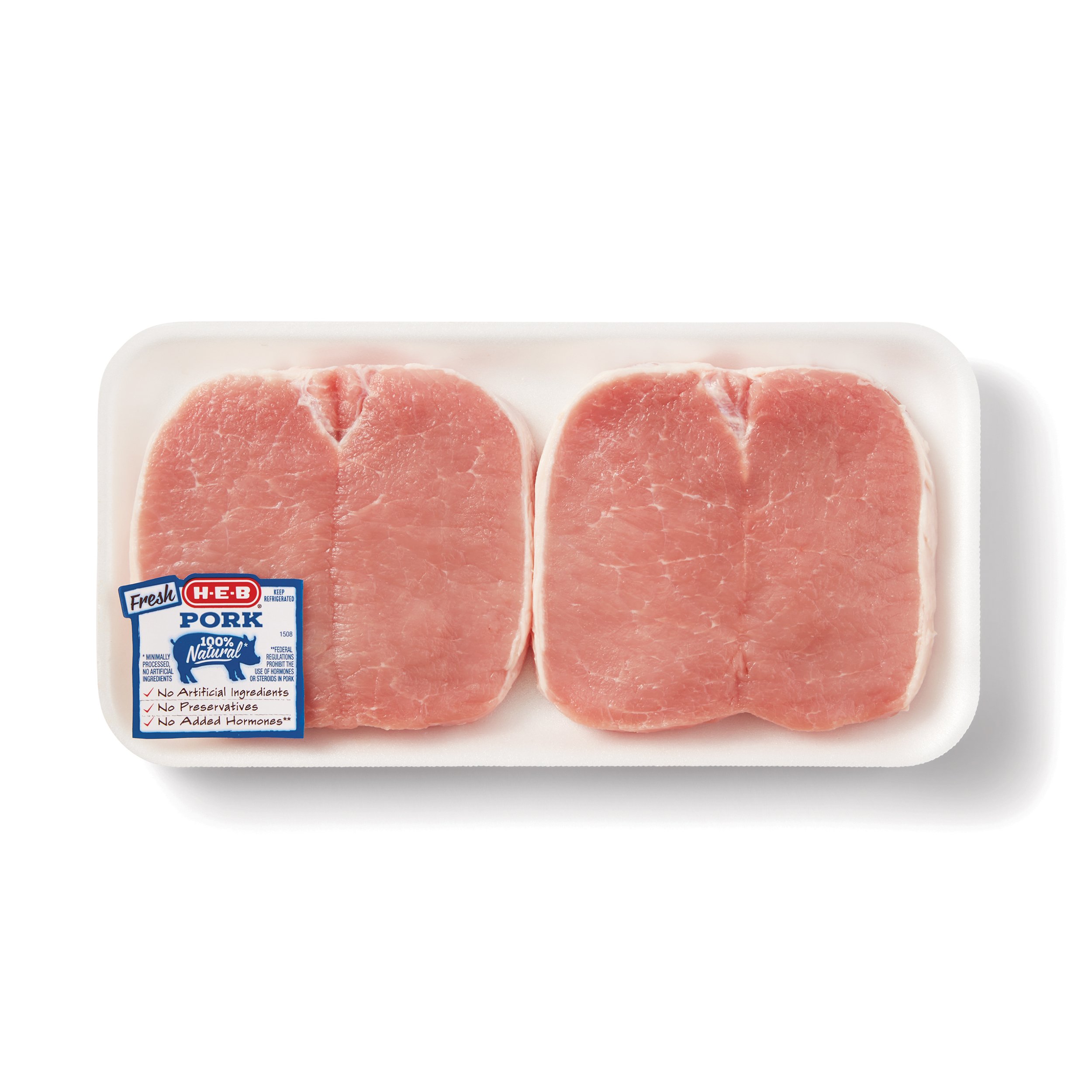 H-E-B Pork Center Loin Chops Boneless Butterflied - Shop Pork At H-E-B