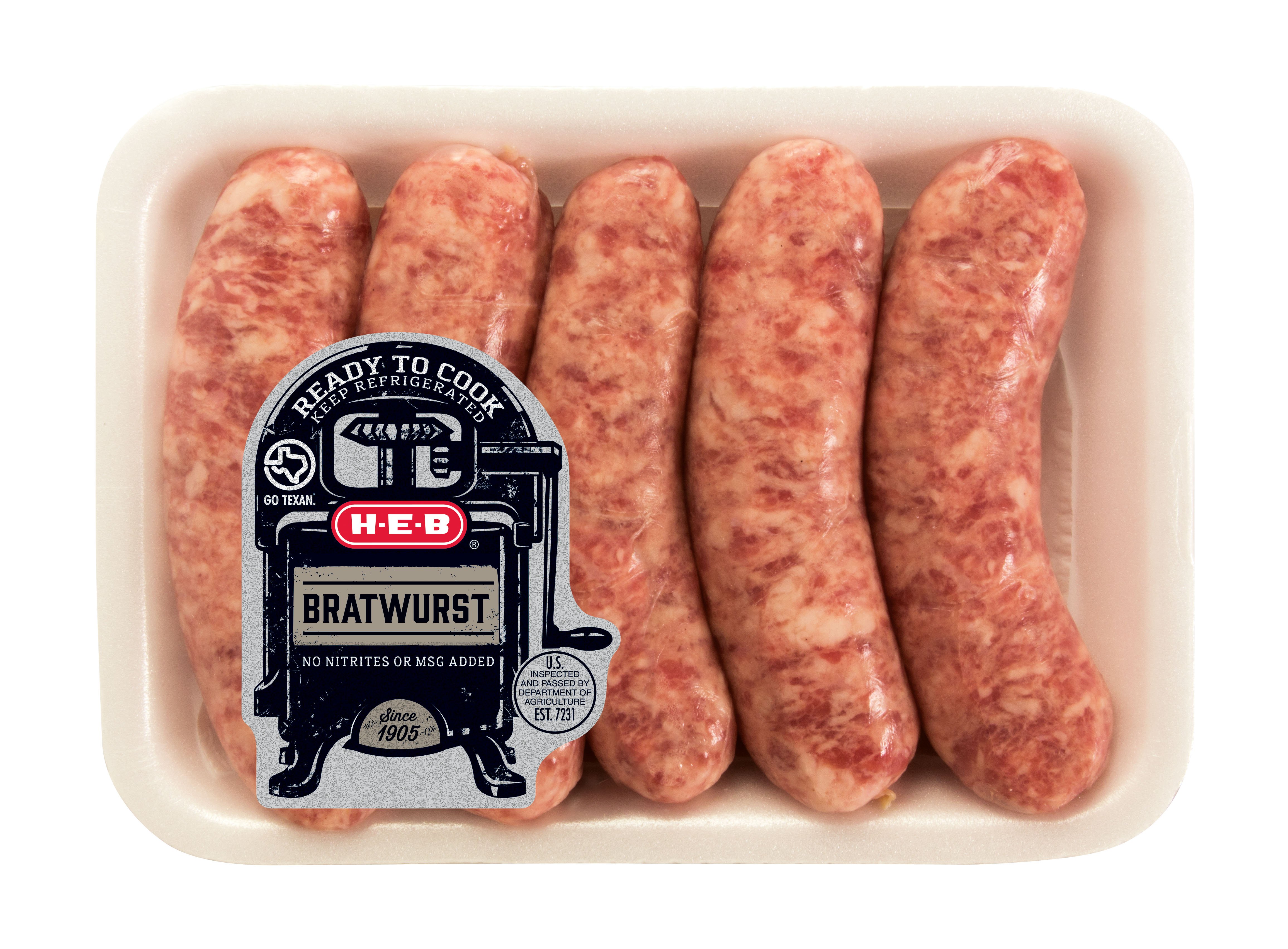 H-E-B Fresh Bratwurst - Shop Sausage At H-E-B