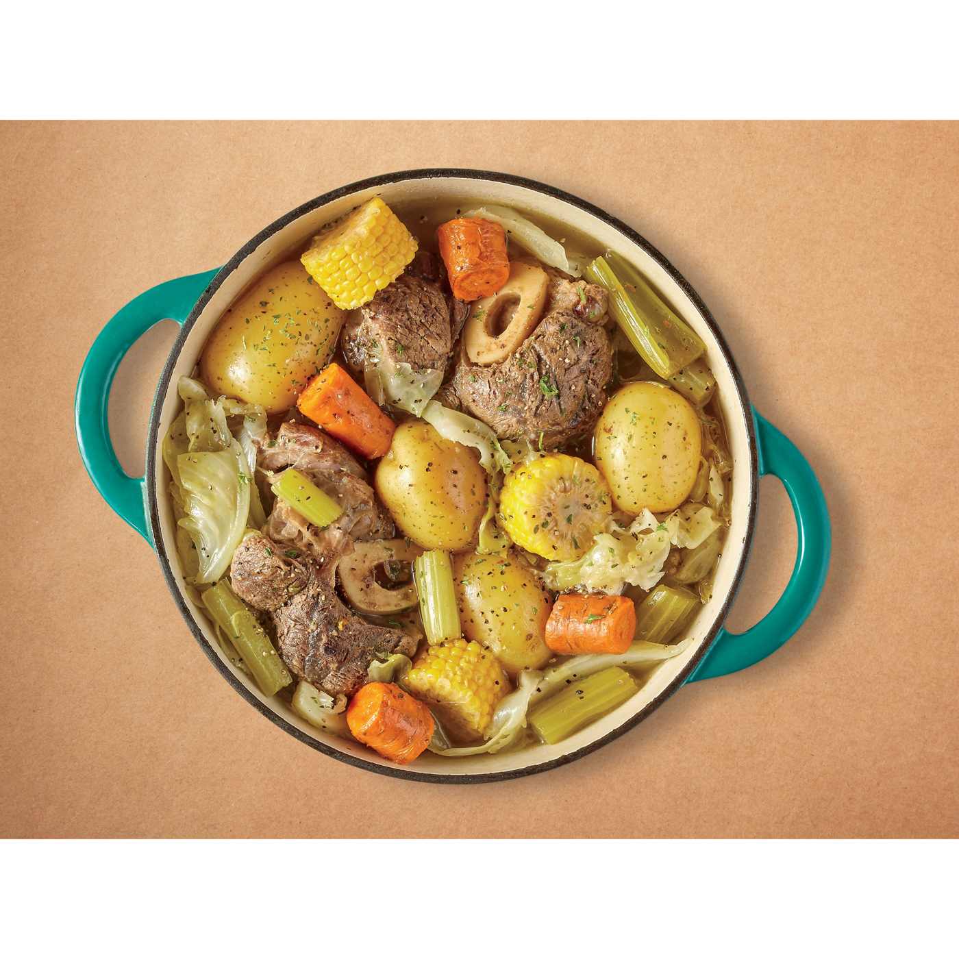 H-E-B Caldo Soup Kit - Bone-In Beef Shank & Vegetables; image 3 of 4