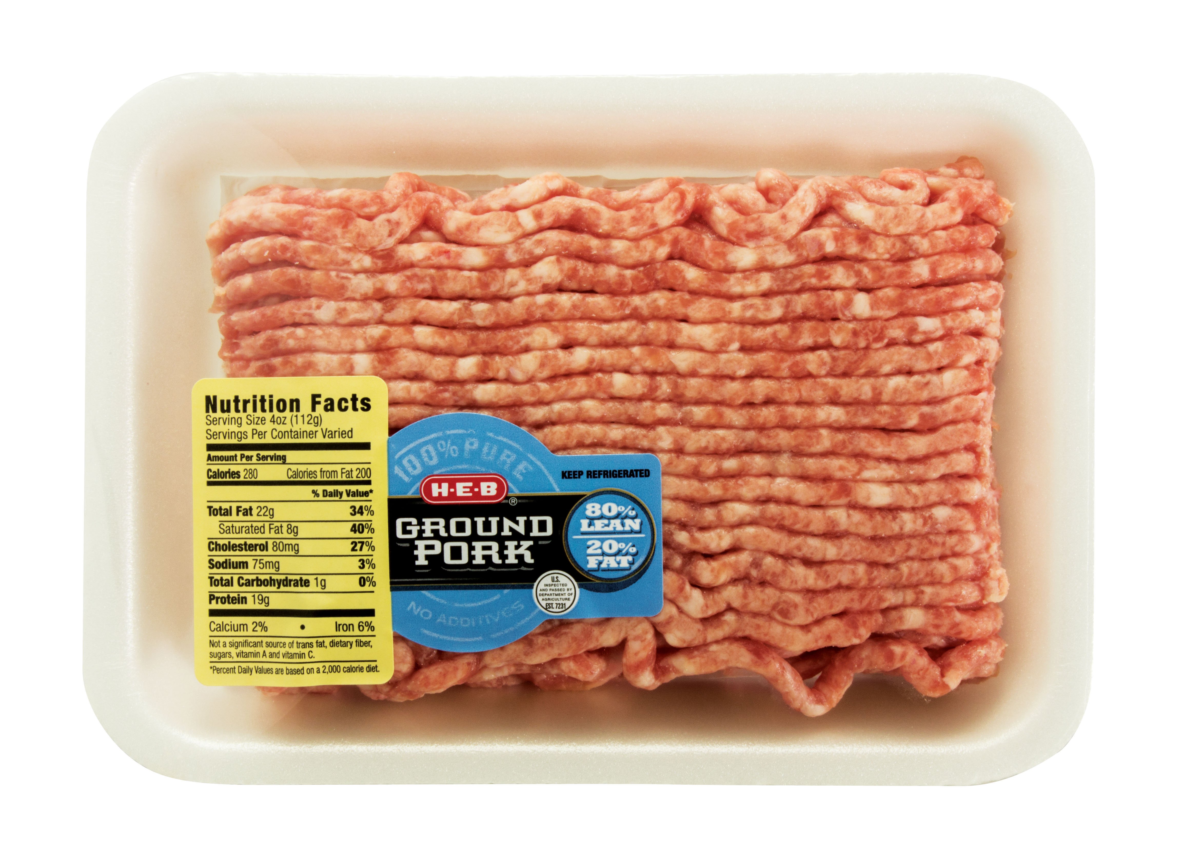 H-E-B Ground Pork - Shop Sausage At H-E-B