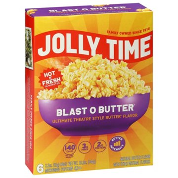 Jolly Time Blast O Butter Ultimate Theatre Style Microwave Popcorn Bags, 6 ct