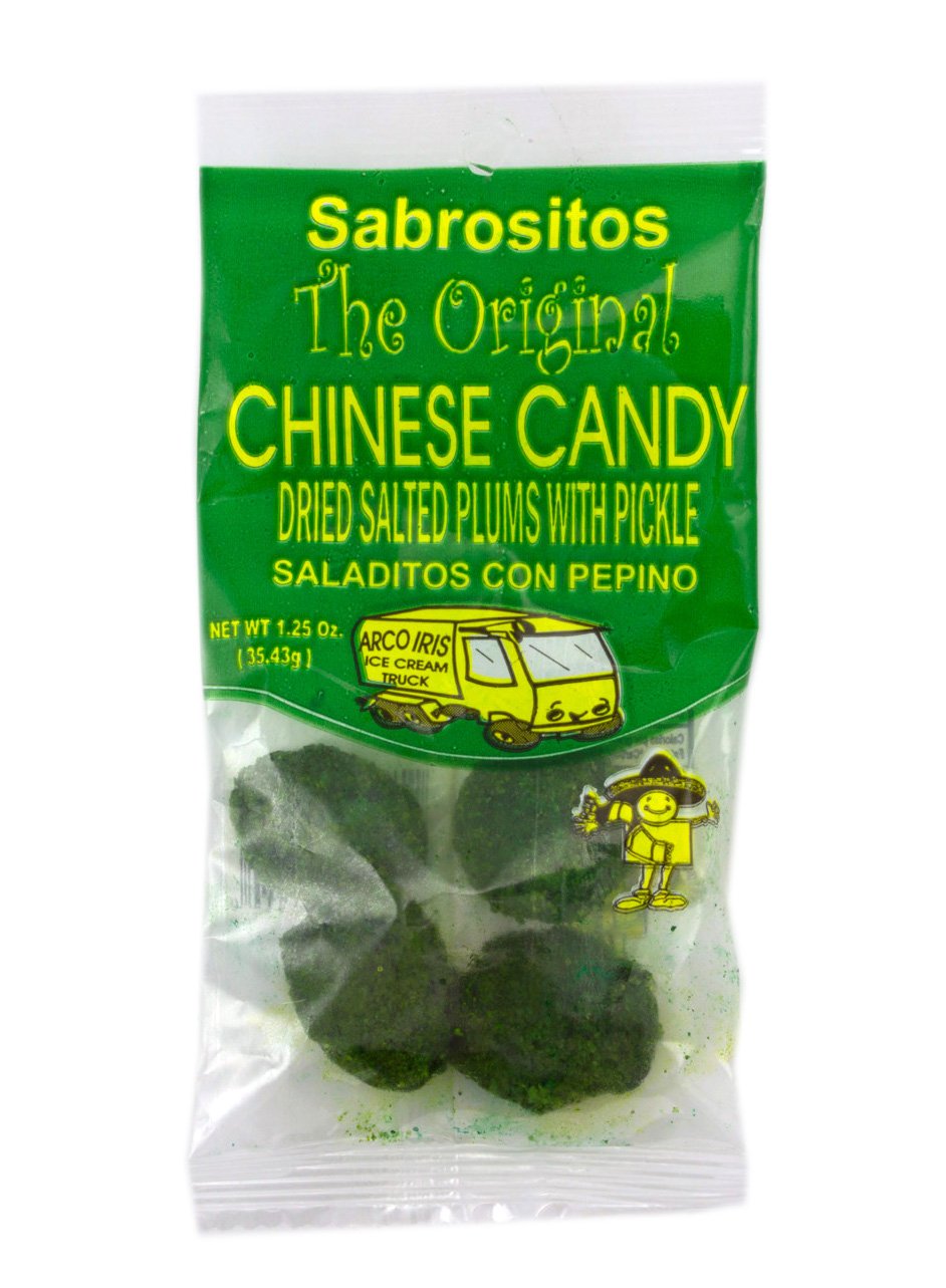 Sabrositos Chinese Candy Dried Salted Plums with Pickle Shop at HEB