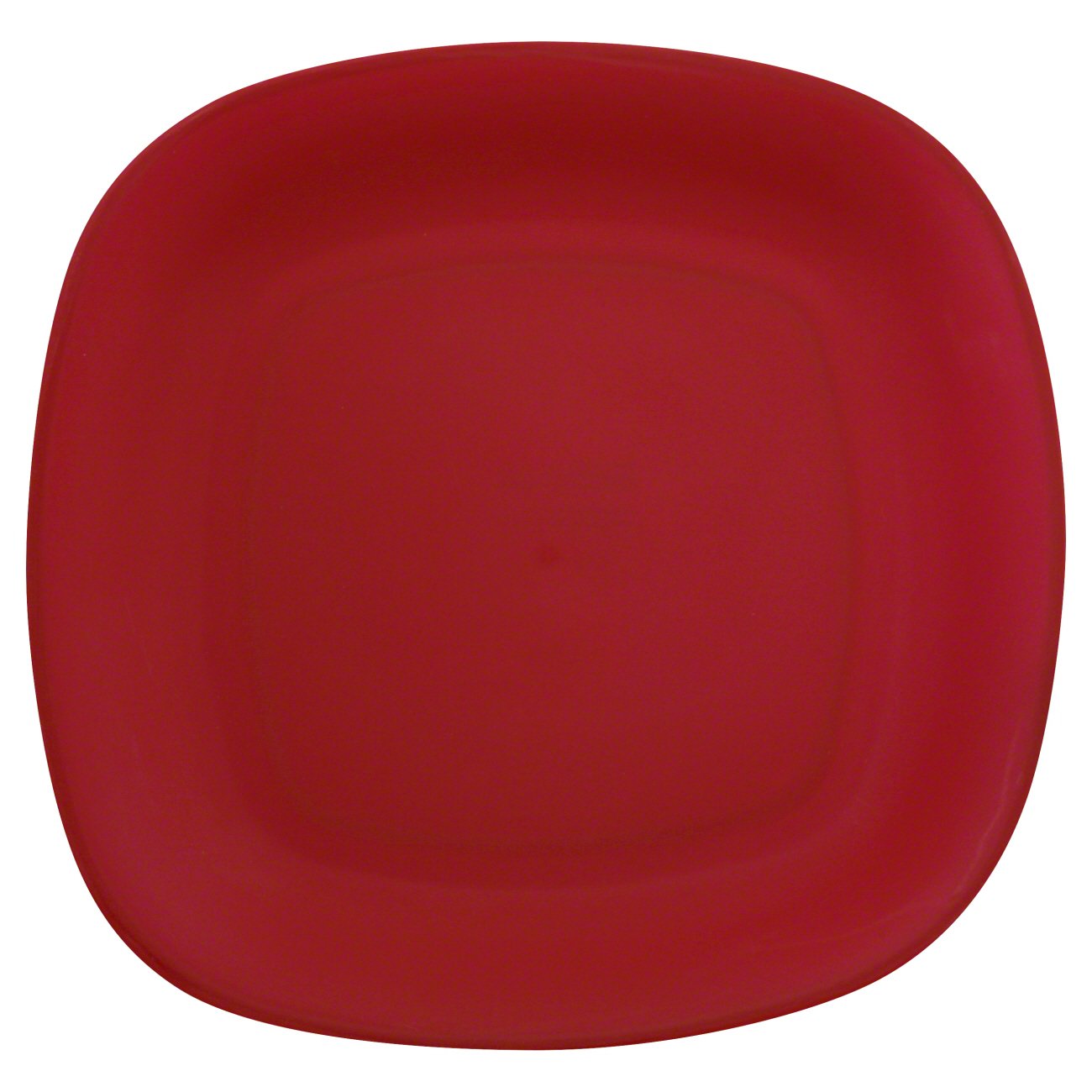 GTC Square Dinner Plate Red Shop Plates at HEB