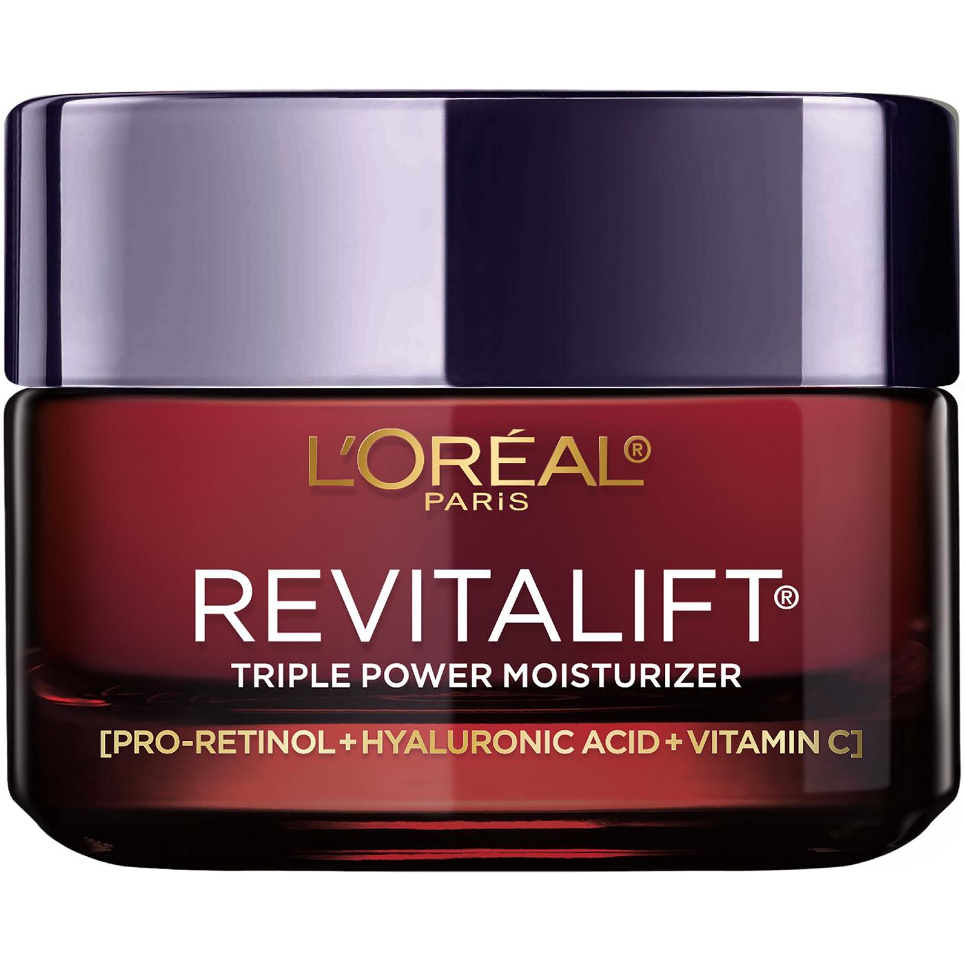 L'Oréal Paris Revitalift Triple Power Anti-Aging Face Moisturizer; image 7 of 8
