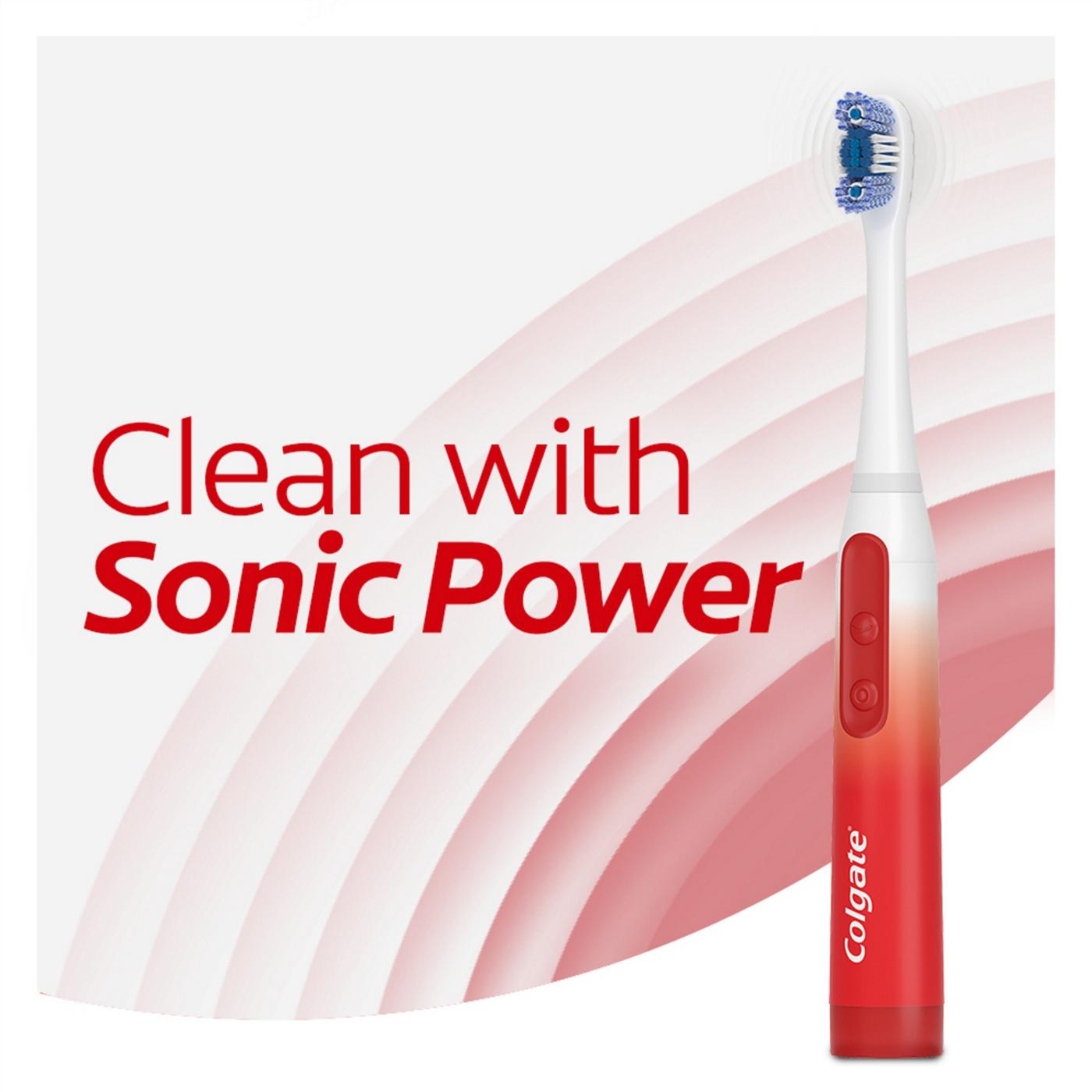 Colgate 360 Optic White Powered Toothbrush Soft Shop Toothbrushes