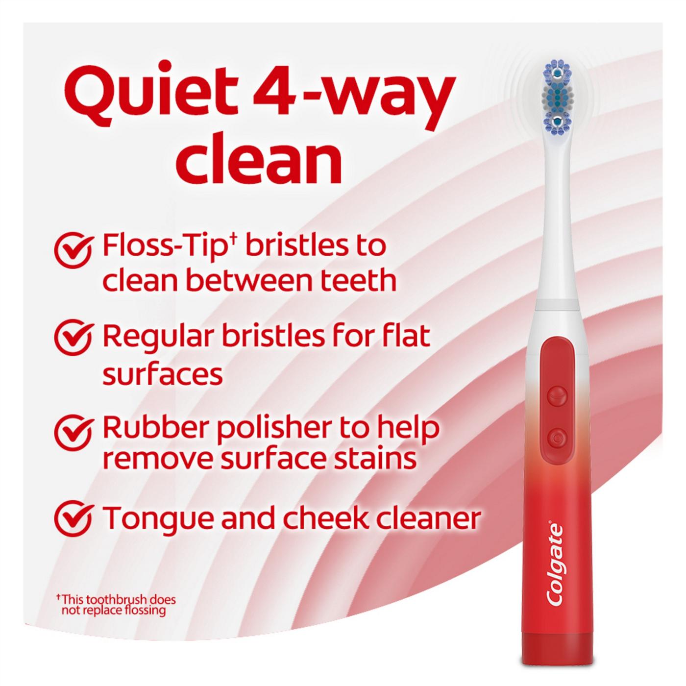Colgate 360 Optic White Powered Toothbrush - Soft; image 5 of 7
