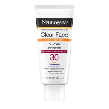 Neutrogena Clear Face Oil-Free Sunscreen SPF 30