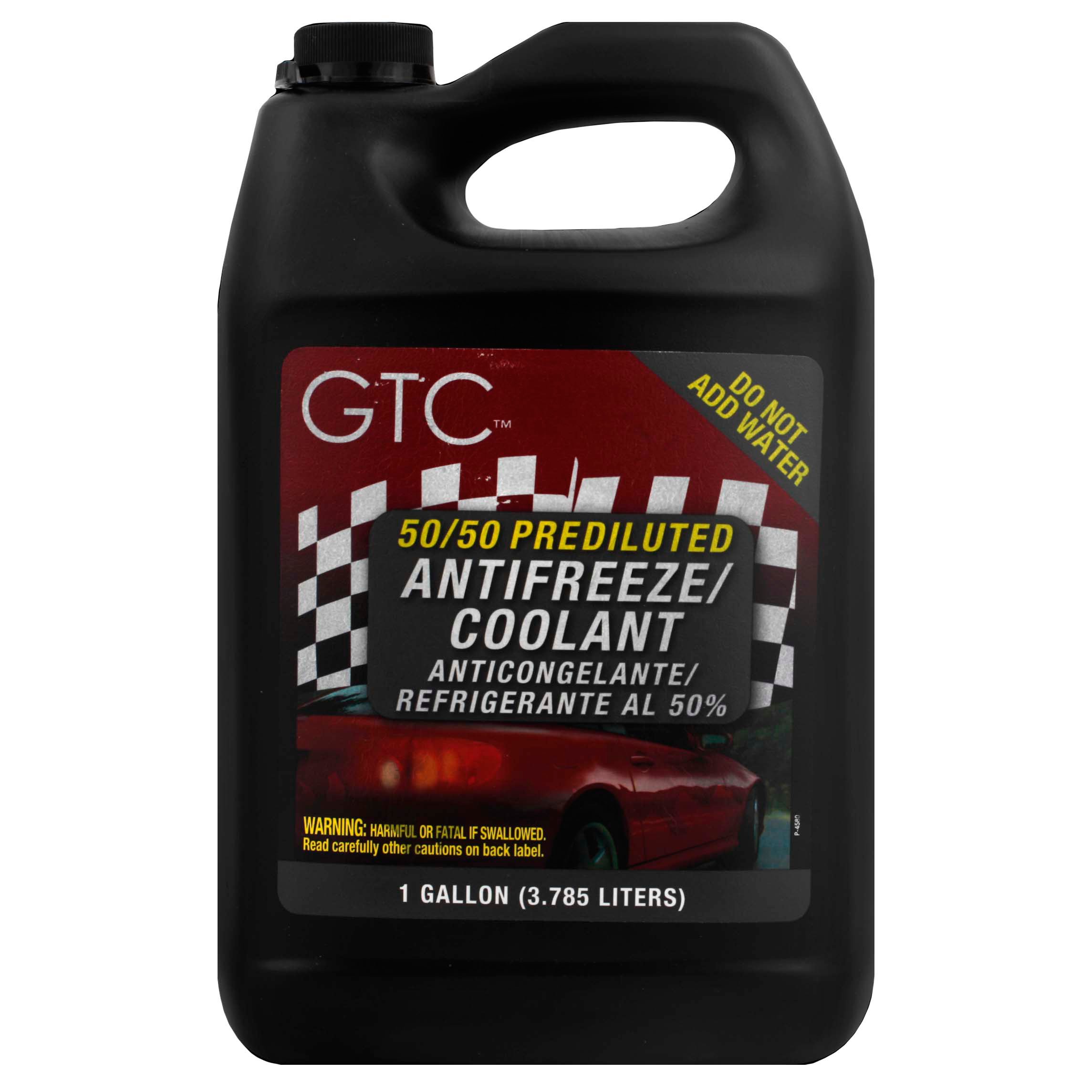 GTC 50/50 Antifreeze Coolant Shop Motor oil & fluids at HEB