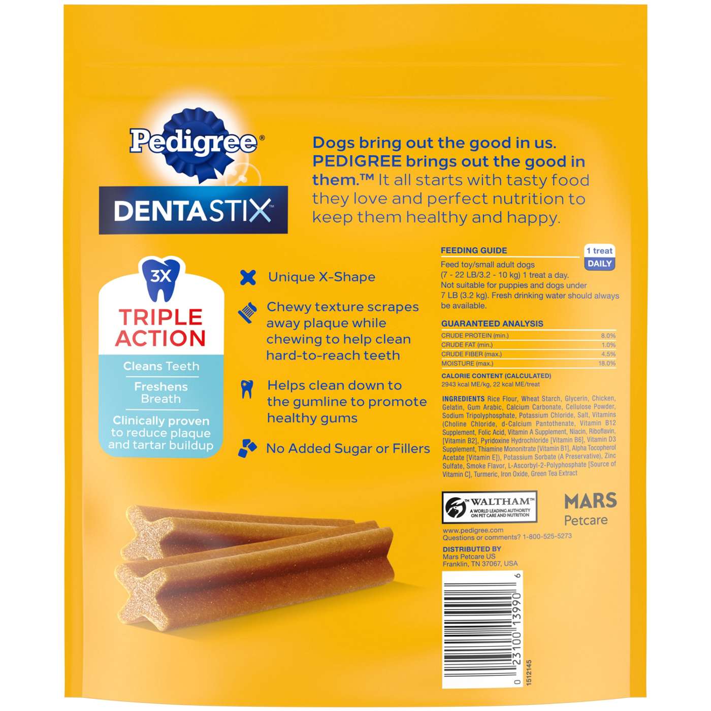 Pedigree DENTASTIX Daily Oral Care Toy & Small Dog Treats Value Size; image 4 of 5