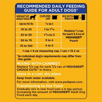 Pedigree Complete Nutrition Adult Dry Dog Food - Roasted Chicken & Vegetable Flavor