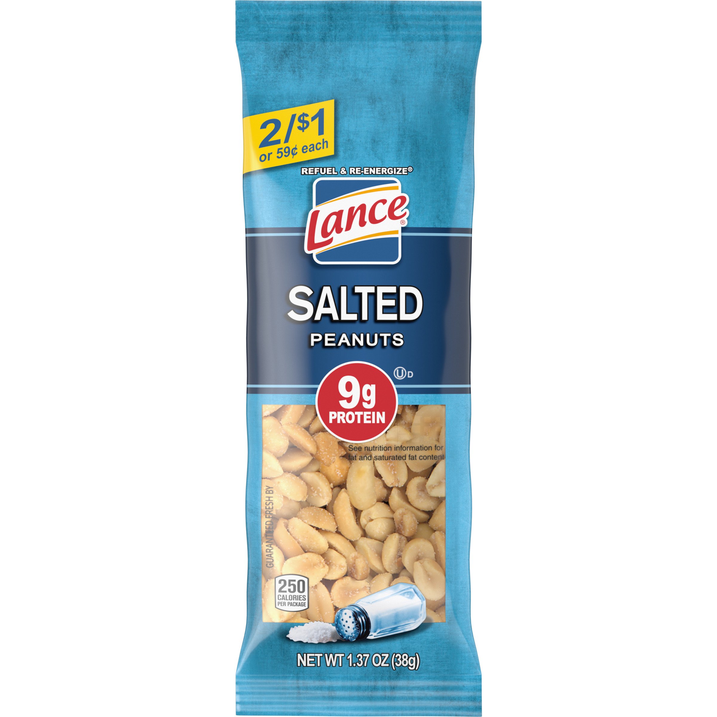 Lance Salted Peanuts Shop Nuts & seeds at HEB