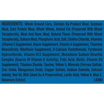 9Lives Daily Essentials Flavors of Chicken Salmon & Beef Cat Food, 12 lb