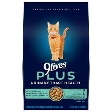 9Lives Plus Care Grilled Tuna & Egg Flavor Cat Food