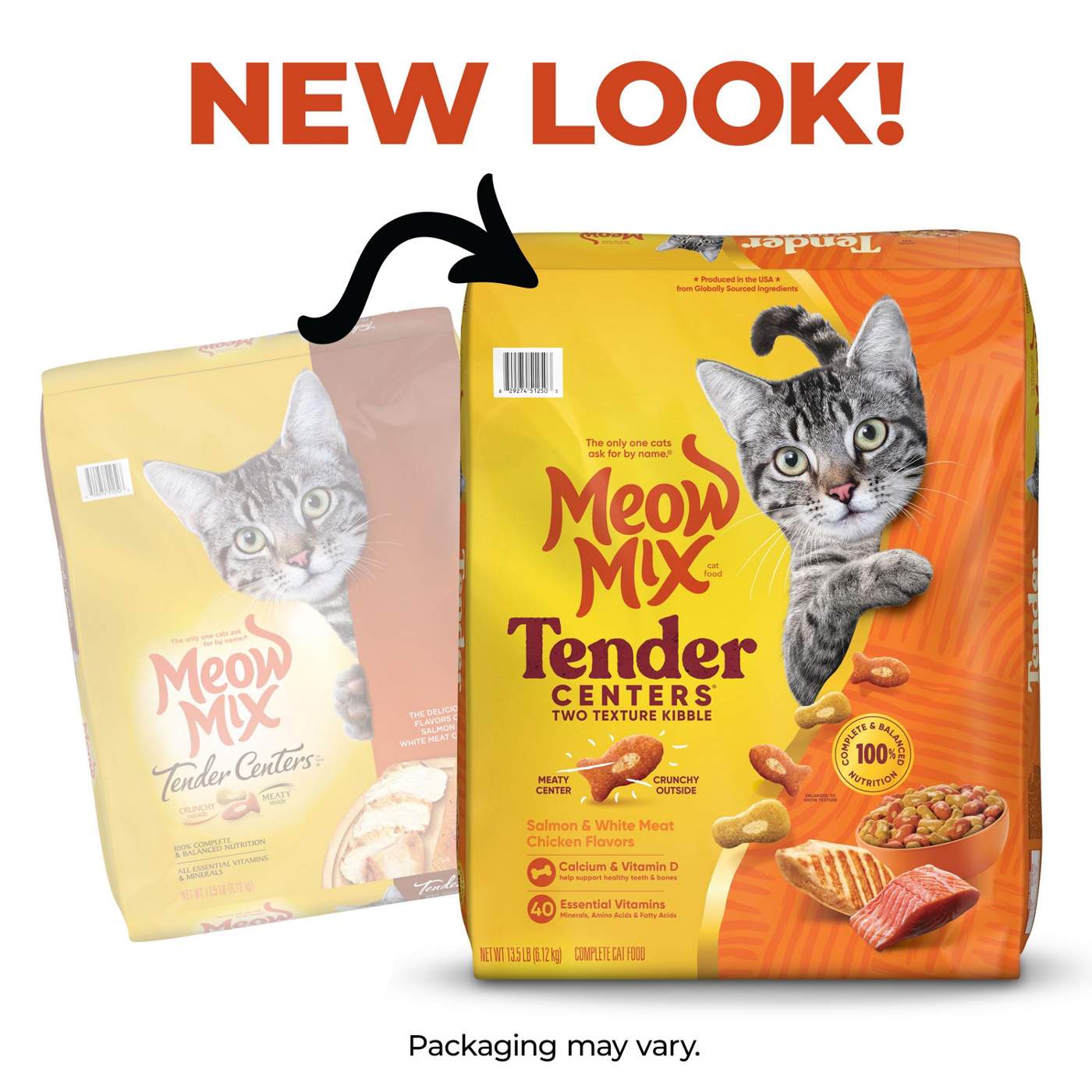 Meow Mix Tender Centers Salmon & White Meat Chicken Cat Food; image 4 of 6