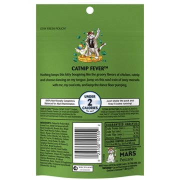 Temptations MixUps Catnip Fever Flavor Crunchy and Soft Cat Treats