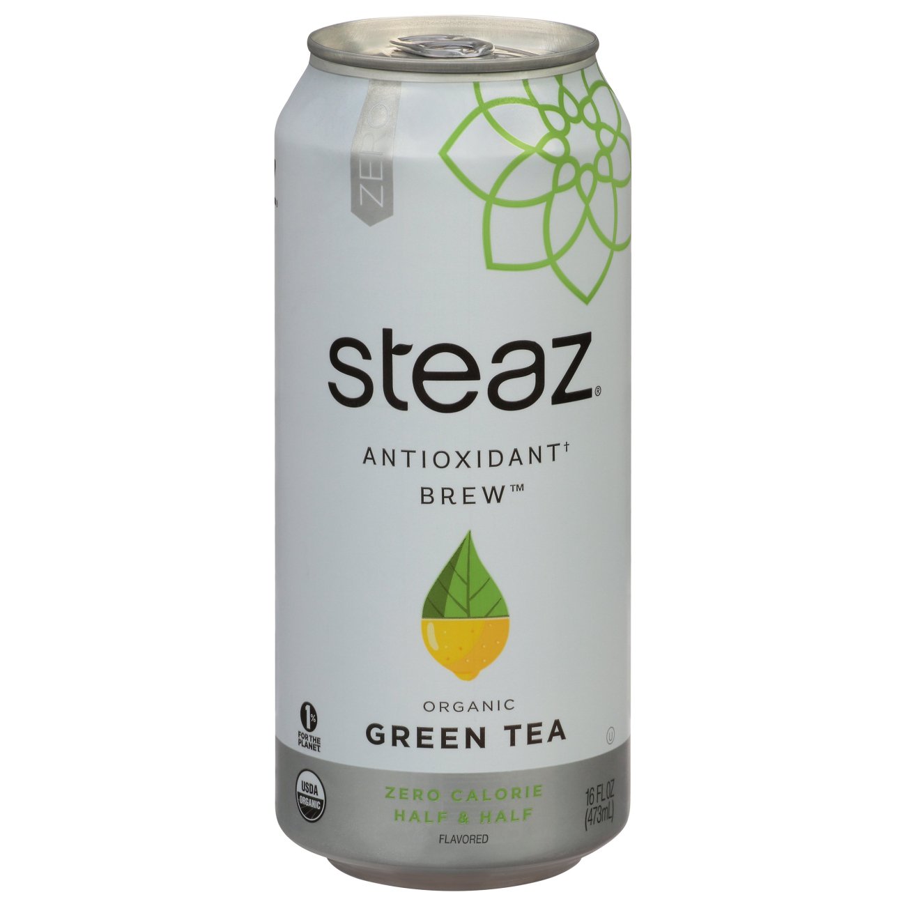 Steaz Iced Teaz Zero Calorie Half and Half Green Tea With Lemonade Shop Tea at HEB