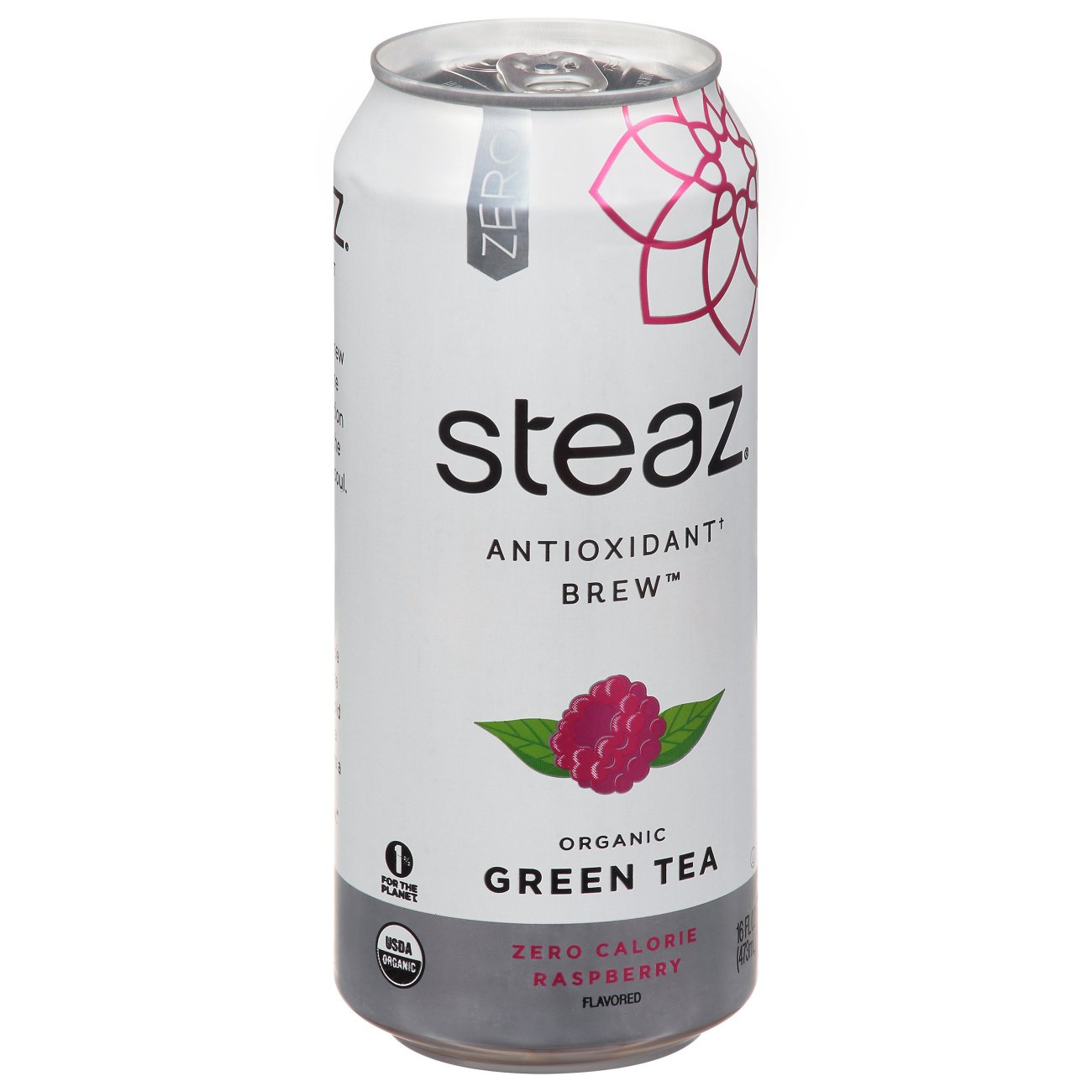 Steaz Iced Teaz Zero Calorie Raspberry Green Tea Shop Tea at HEB