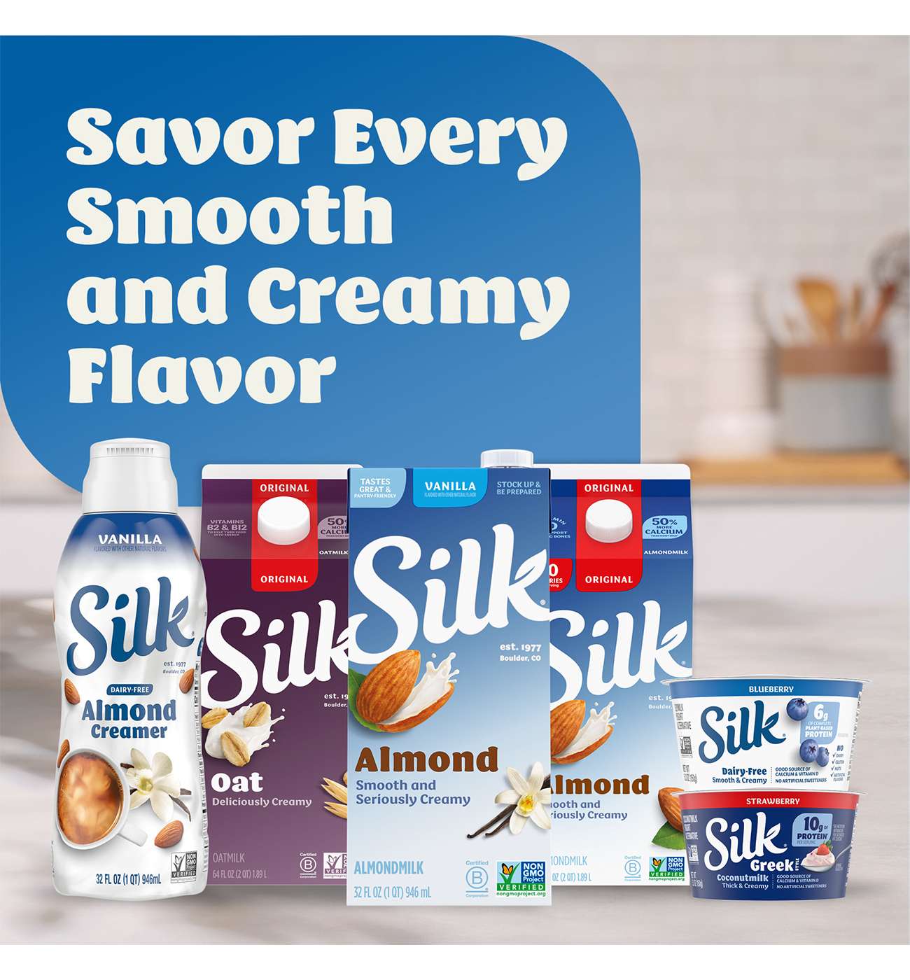 Silk Shelf-Stable Unsweetened Almond Milk; image 10 of 12