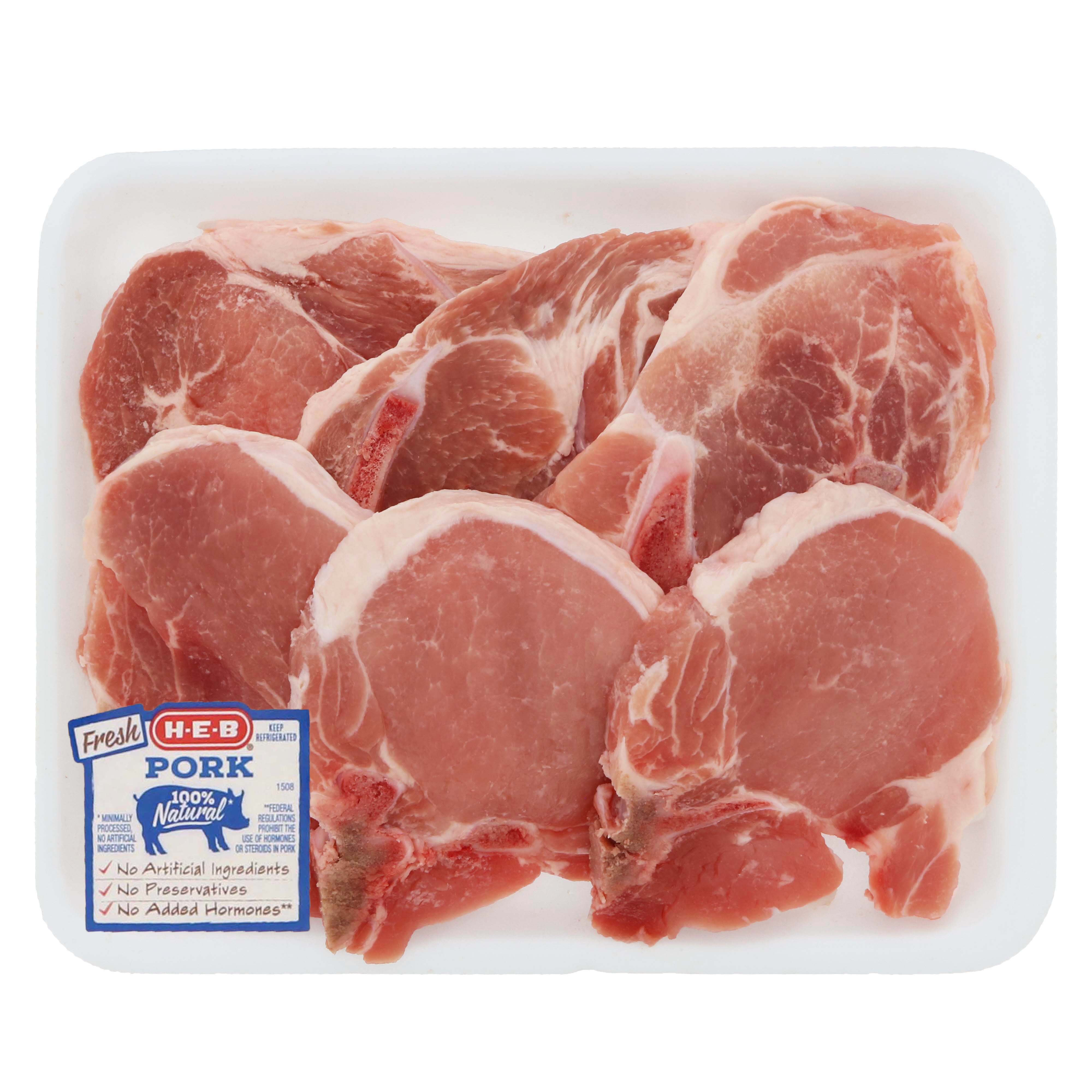 HEB Pork Assorted Loin Chops BoneIn Shop Pork at HEB