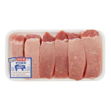 H-E-B Boneless Texas-Style Pork Ribs, Avg. 1.5 lbs