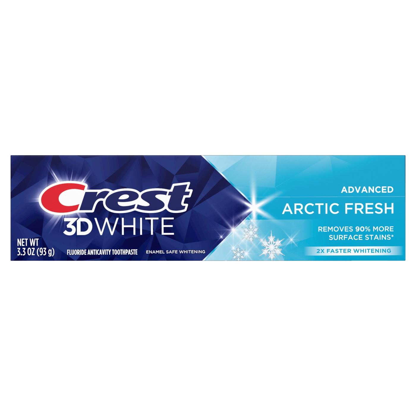 Crest 3D White Advanced Whitening Toothpaste - Arctic Fresh; image 1 of 8