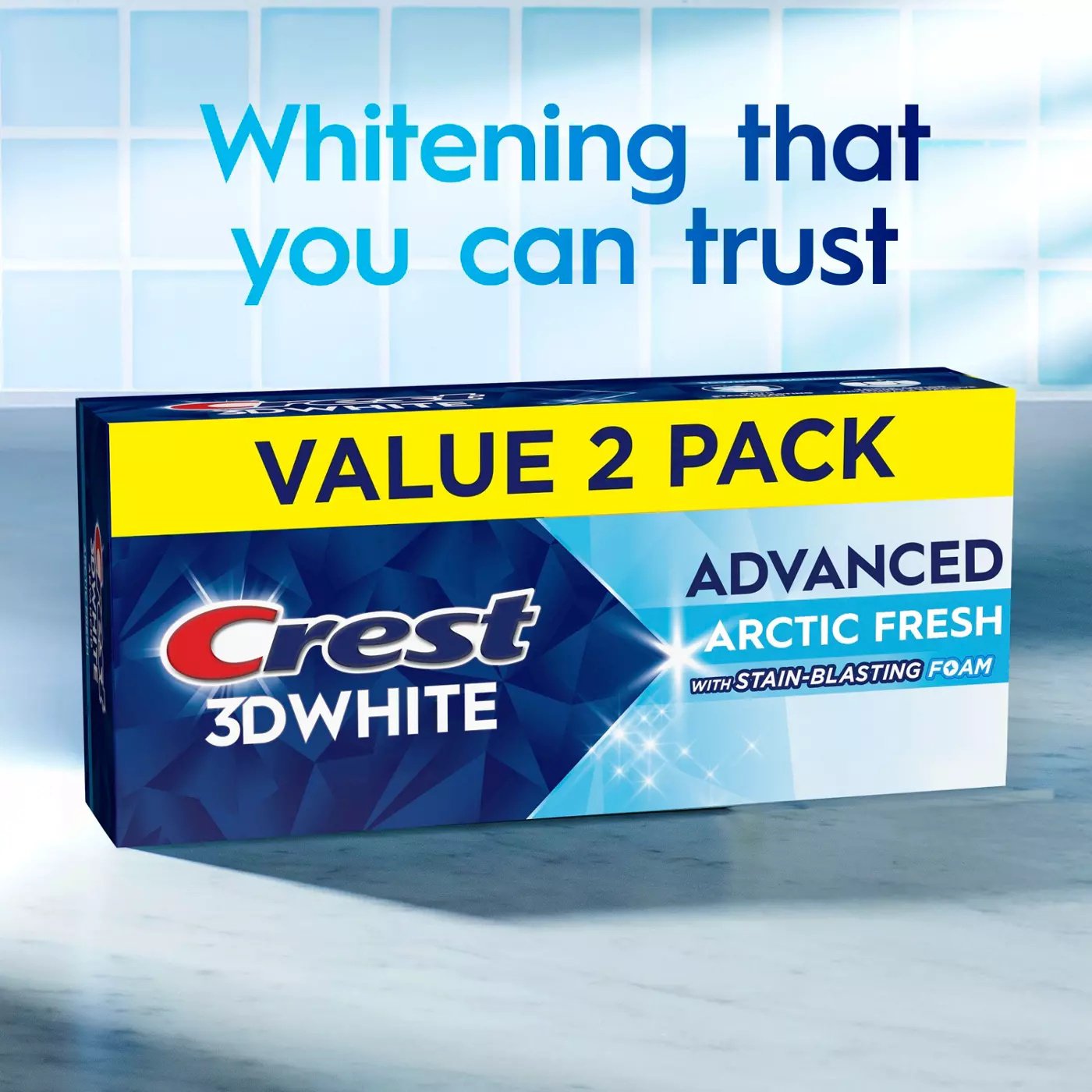 Crest 3D White Advanced Whitening Toothpaste - Arctic Fresh - Shop 