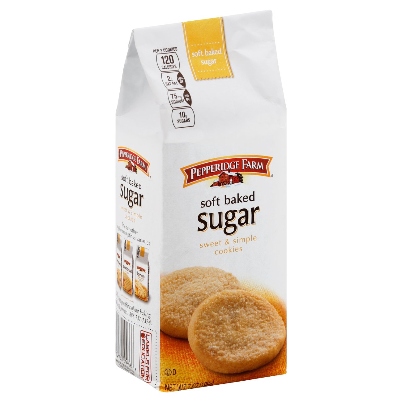 Pepperidge Farm Soft Baked Sweet And Simple Sugar Cookies - Shop ...