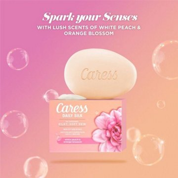 Caress Daily Silk Beauty Bar Soap, 3.15 oz