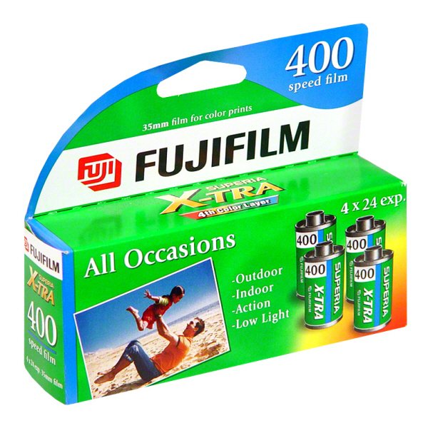 Fujifilm Superia XTra All Occasions 400 Speed 35mm Film for Color
